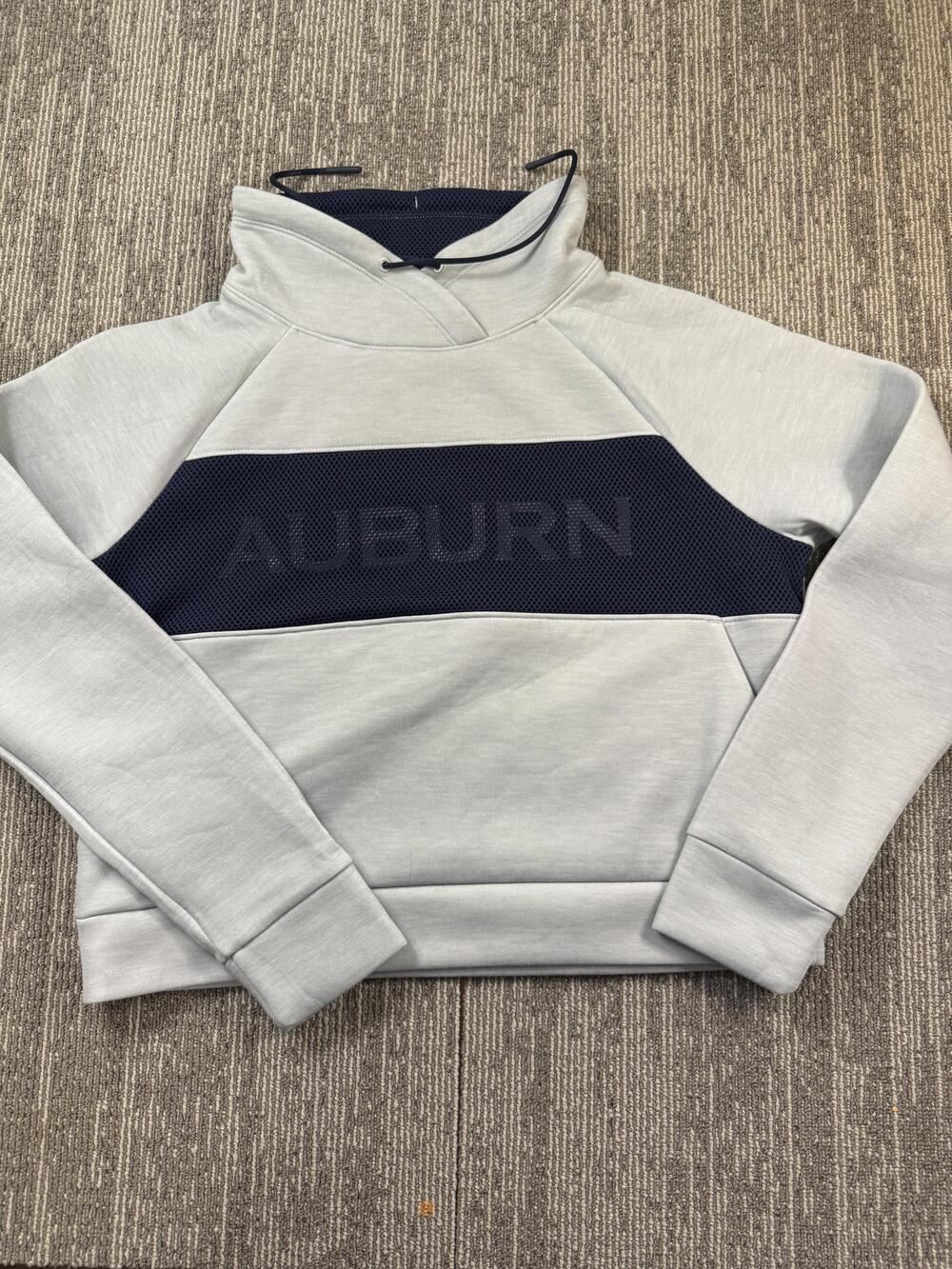 Auburn Tigers Sweatshirt Mens Medium Navy NCAA Football Under Armour Pullover